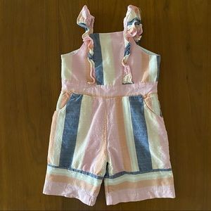 Rare editions jumpsuit/romper/overalls size 6-9 months